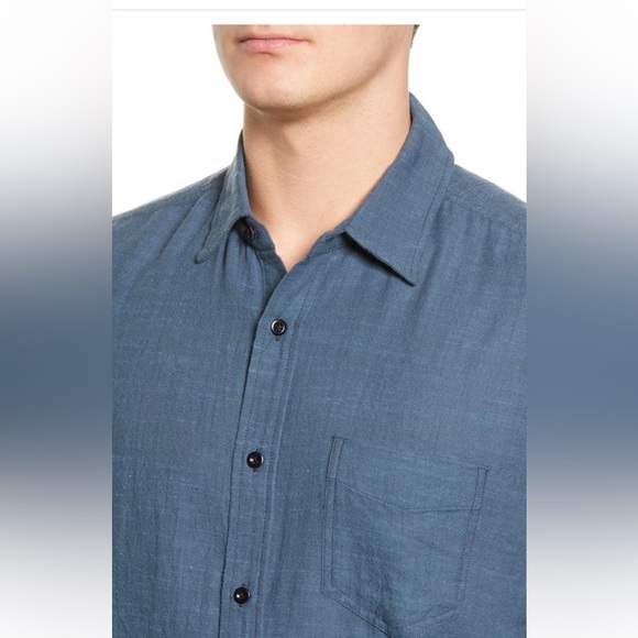 RAILS Men’s Wyatt Relaxed Fit Solid Button-Up Shirt - Picture 3 of 6